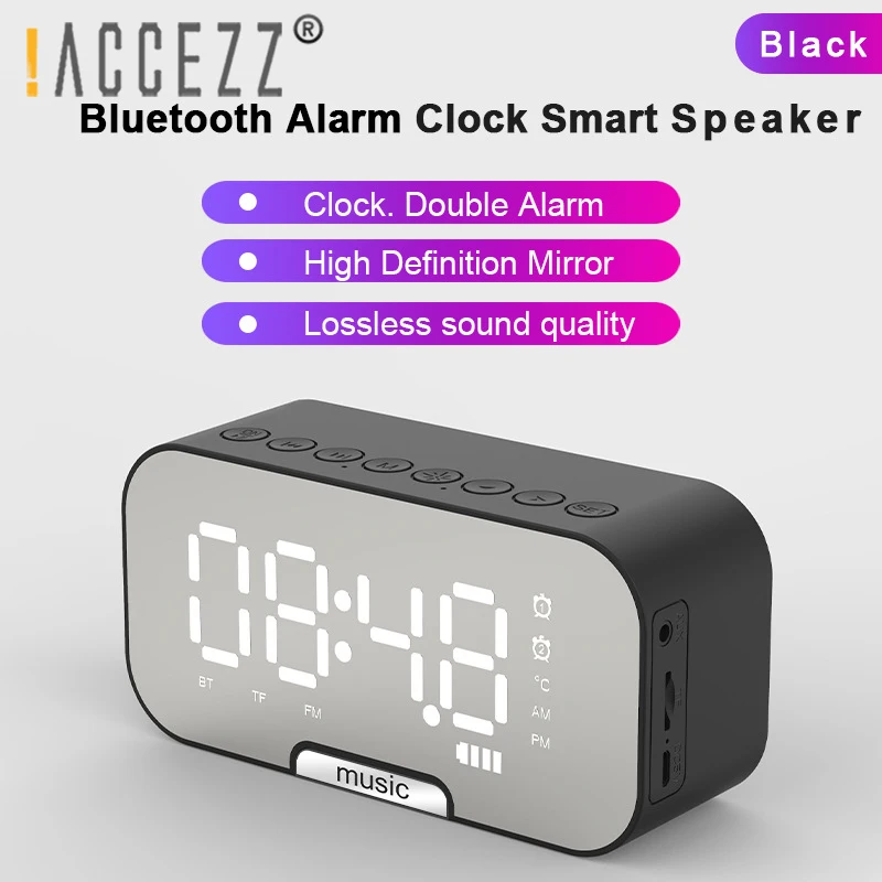 !ACCEZZ Bluetooth Speaker With FM Radio TF Card AUX Cable Wireless Loudspeakers For Xiaomi Cell Phone Alarm Clock Mirror Boombox
!ACCEZZ Bluetooth Speaker With FM Radio TF Card AUX Cable Wireless Loudspeakers For Xiaomi Cell Phone Alarm Clock Mirror Boombox