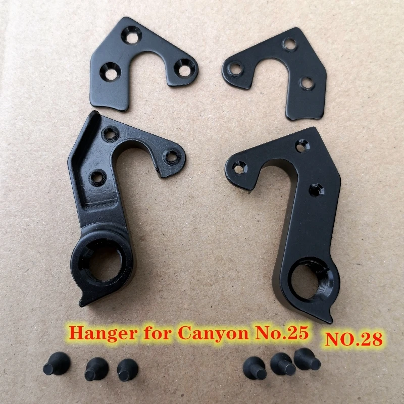 5PCS CNC Bicycle rear Derailleur hanger No.28 for canyon NO.25 Aeroad Ultimate CF Speedmax CF SLX mech dropout carbon frame bike
5PCS CNC Bicycle rear Derailleur hanger No.28 for canyon NO.25 Aeroad Ultimate CF Speedmax CF SLX mech dropout carbon frame bike