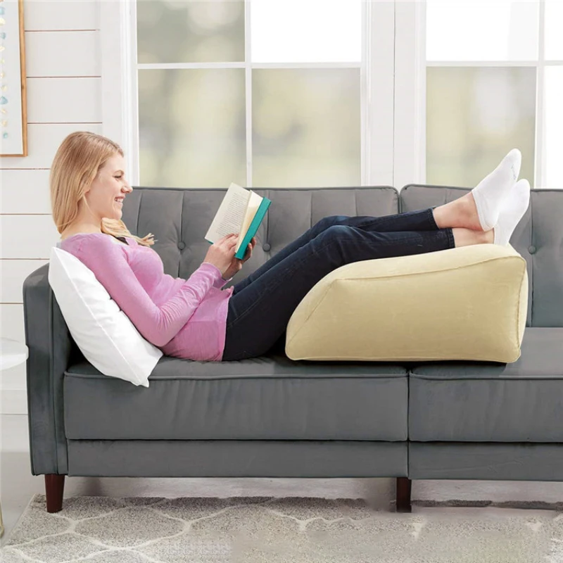 Inflatable Pillow Wedge Memory Foam Body Leg Foot Rest Raiser Support Pillow Cushion Plane Train Kids Bed Foot Rest Pad
Inflatable Pillow Wedge Memory Foam Body Leg Foot Rest Raiser Support Pillow Cushion Plane Train Kids Bed Foot Rest Pad