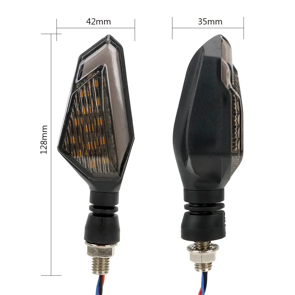 2Pcs/set Motorcycle LED Turn Signal Lights DC 12V Signal Lamp Motorbike Blinker Moto Accessories Front Rear
2Pcs/set Motorcycle LED Turn Signal Lights DC 12V Signal Lamp Motorbike Blinker Moto Accessories Front Rear