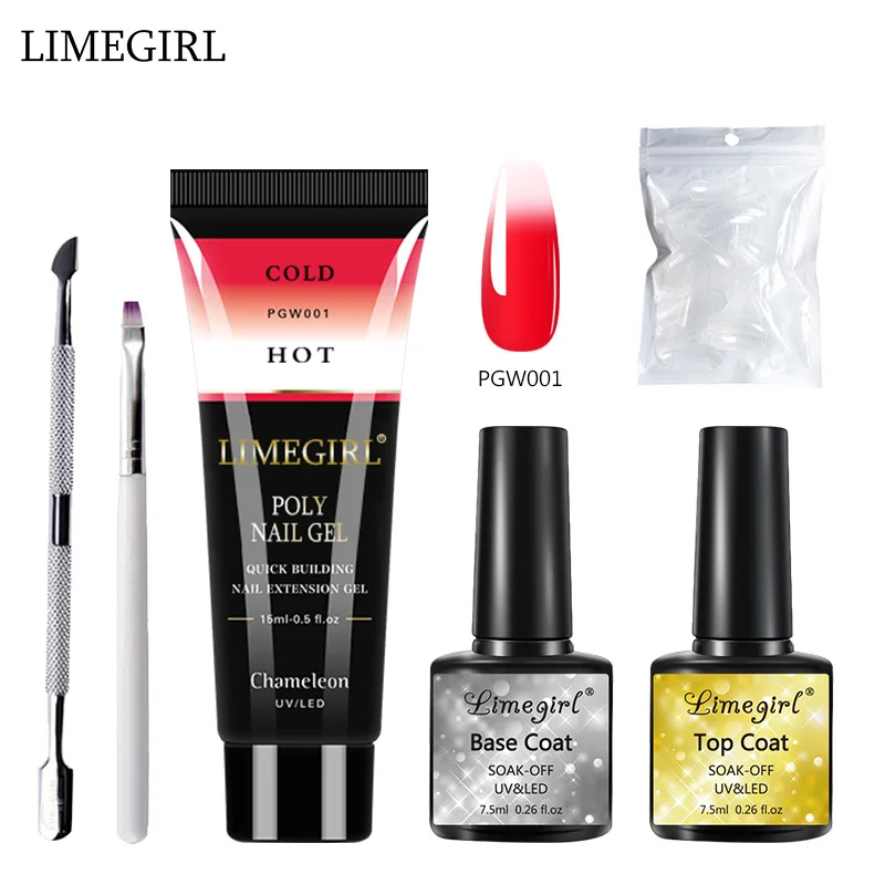 Poly Nail Gel Set Nail Gel Kit 15ml Crystal Building Clear Colors Gel with Lamp Gel Nail Polish For Nail Extensions Set
Poly Nail Gel Set Nail Gel Kit 15ml Crystal Building Clear Colors Gel with Lamp Gel Nail Polish For Nail Extensions Set