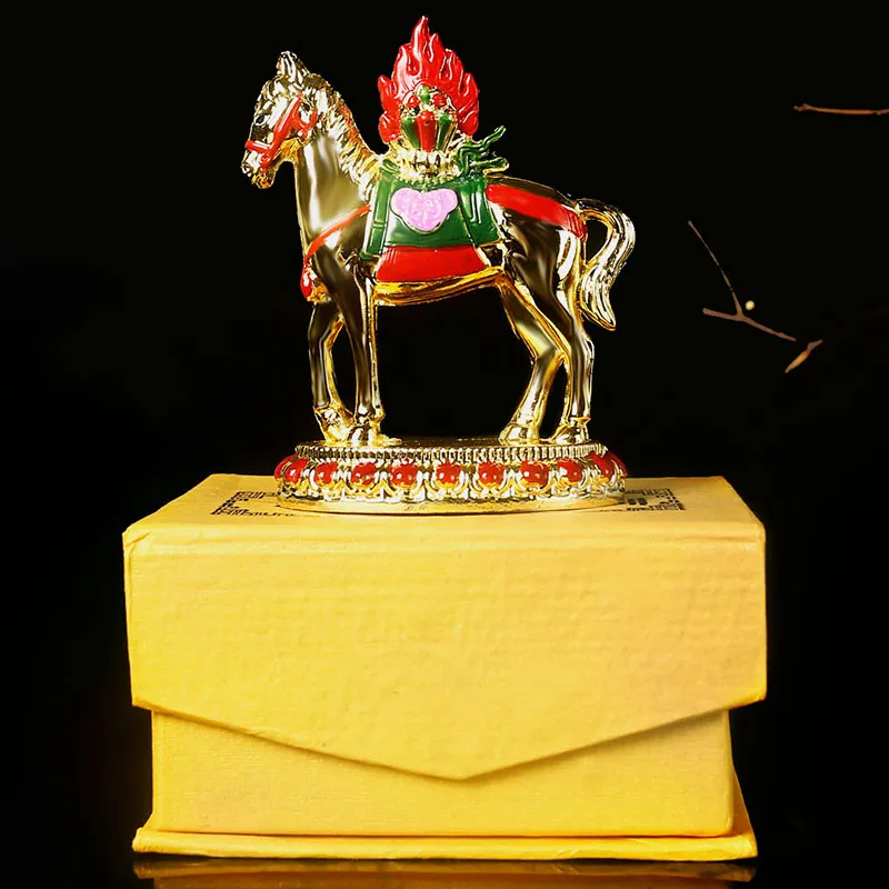 Буддийская статуэтка лошадь из металлического сплава
Буддийская статуэтка лошадь из металлического сплава