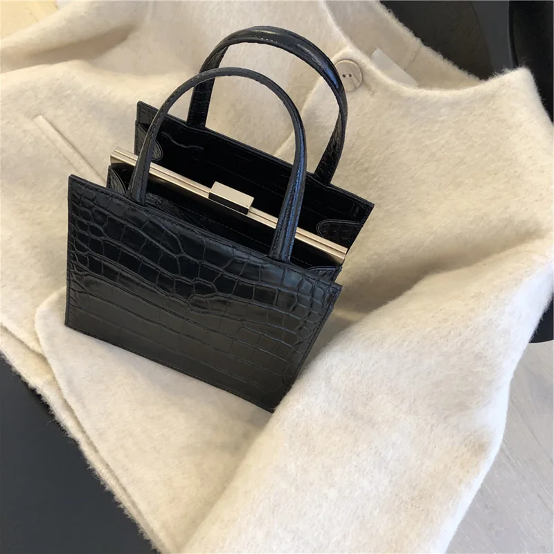 vintage alligator clip square women handbags designer shoulder bags luxury pu leather bag ladies large capacity totes
vintage alligator clip square women handbags designer shoulder bags luxury pu leather bag ladies large capacity totes