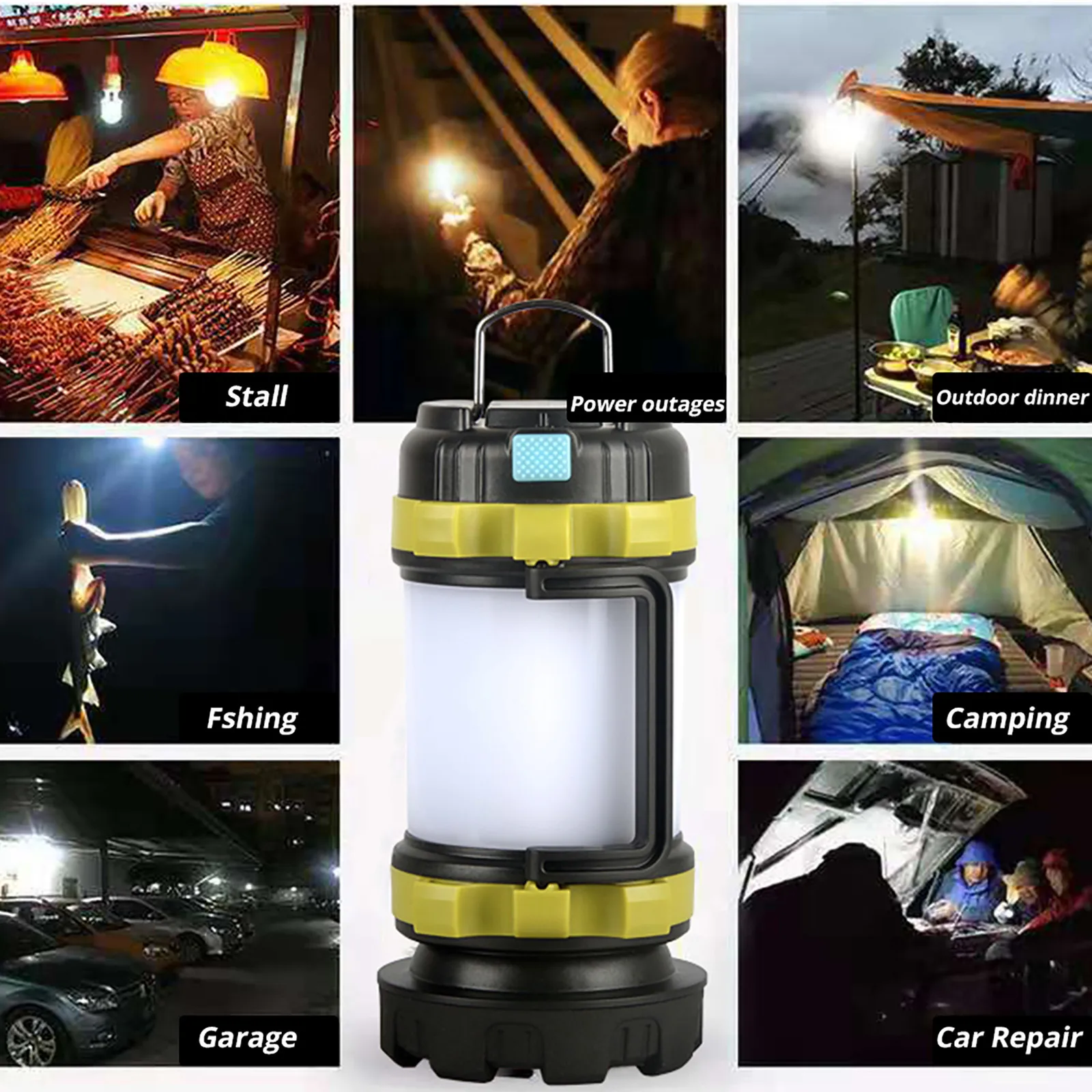 Portable Led Camping Light Working Light Outdoor Tent Light Handheld Flashlight Usb Rechargeable Waterproof Search Light 2021
Portable Led Camping Light Working Light Outdoor Tent Light Handheld Flashlight Usb Rechargeable Waterproof Search Light 2021
