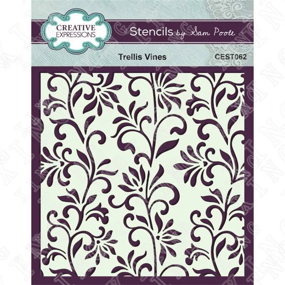 Hot Sale Trellis Vines New Arrival Decor Diy Graphics Painting Scrapbooking Stamp Ornament Album Embossed Template Reusable
Hot Sale Trellis Vines New Arrival Decor Diy Graphics Painting Scrapbooking Stamp Ornament Album Embossed Template Reusable
