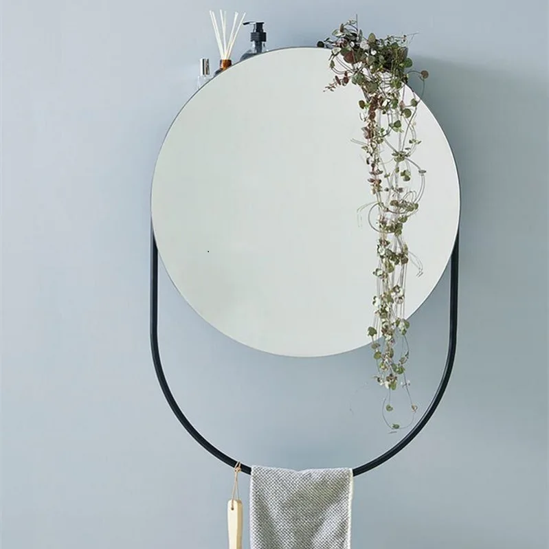 Cosmetic Bath Mirrors Decor Korean Cast Iron Round Bath Mirrors Vanity Bedroom Espelho Banheiro Bathroom Fixture EH60BM
Cosmetic Bath Mirrors Decor Korean Cast Iron Round Bath Mirrors Vanity Bedroom Espelho Banheiro Bathroom Fixture EH60BM