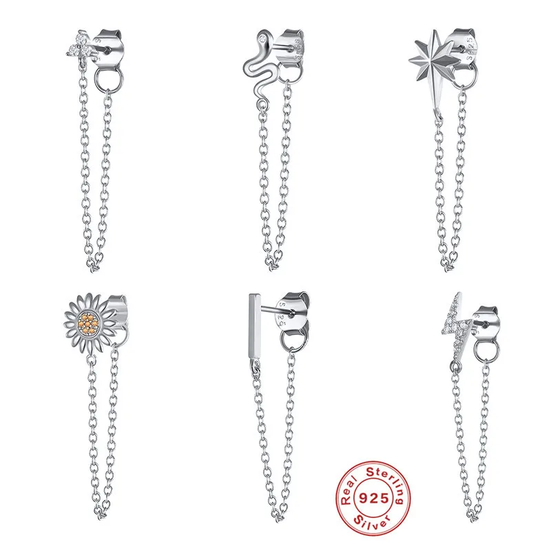 Cyue 1PC Fine Gold Optional Multiple styles S925 Sterling Silver Stud Earrings With Pave AAA CZ For Women European Jewelry Gift
Cyue 1PC Fine Gold Optional Multiple styles S925 Sterling Silver Stud Earrings With Pave AAA CZ For Women European Jewelry Gift