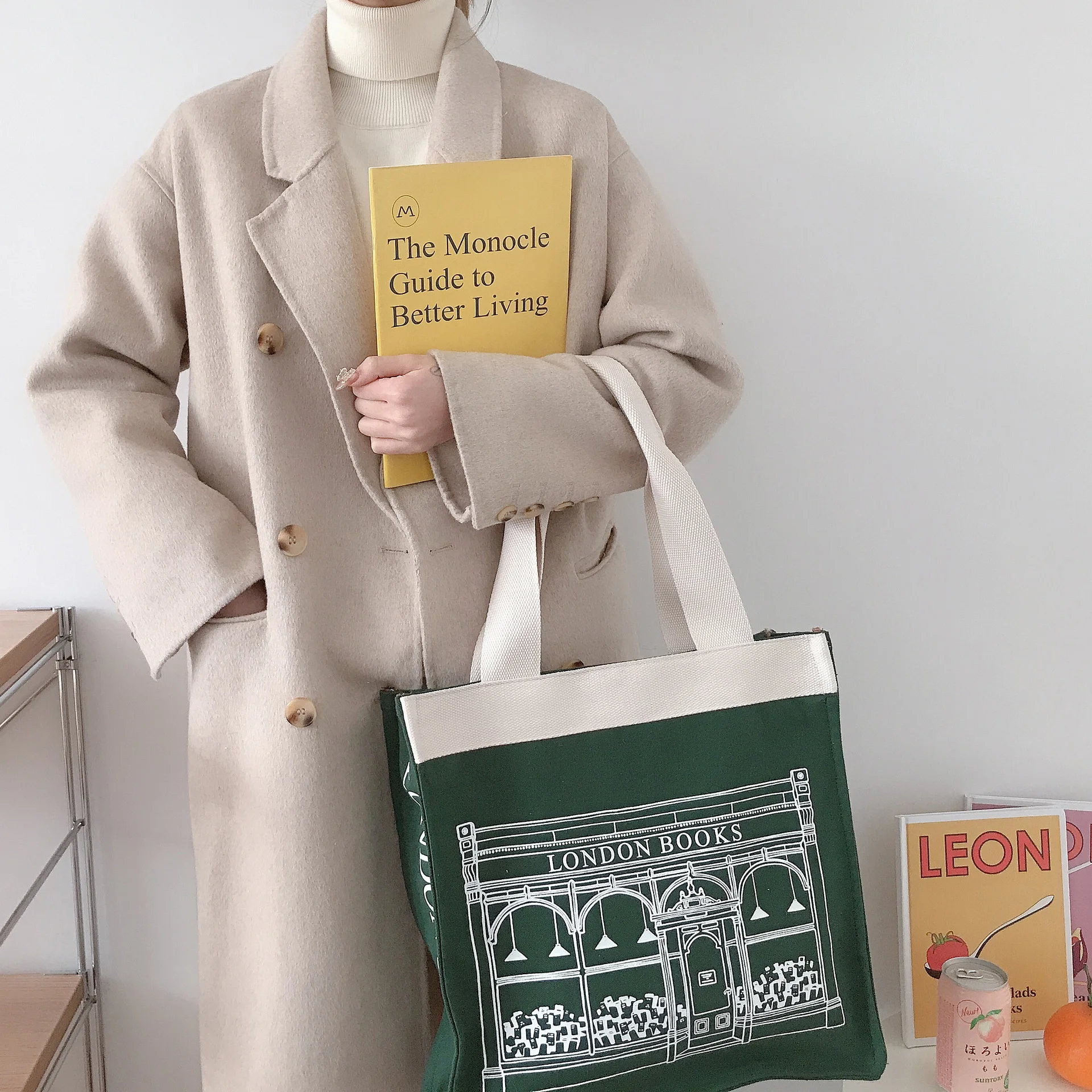 London Women Canvas Shoulder Bag Cotton Fabric Students Extra Large Books Bag Thick Cloth Handbag Tote Ladies Big Shopping Bags
London Women Canvas Shoulder Bag Cotton Fabric Students Extra Large Books Bag Thick Cloth Handbag Tote Ladies Big Shopping Bags