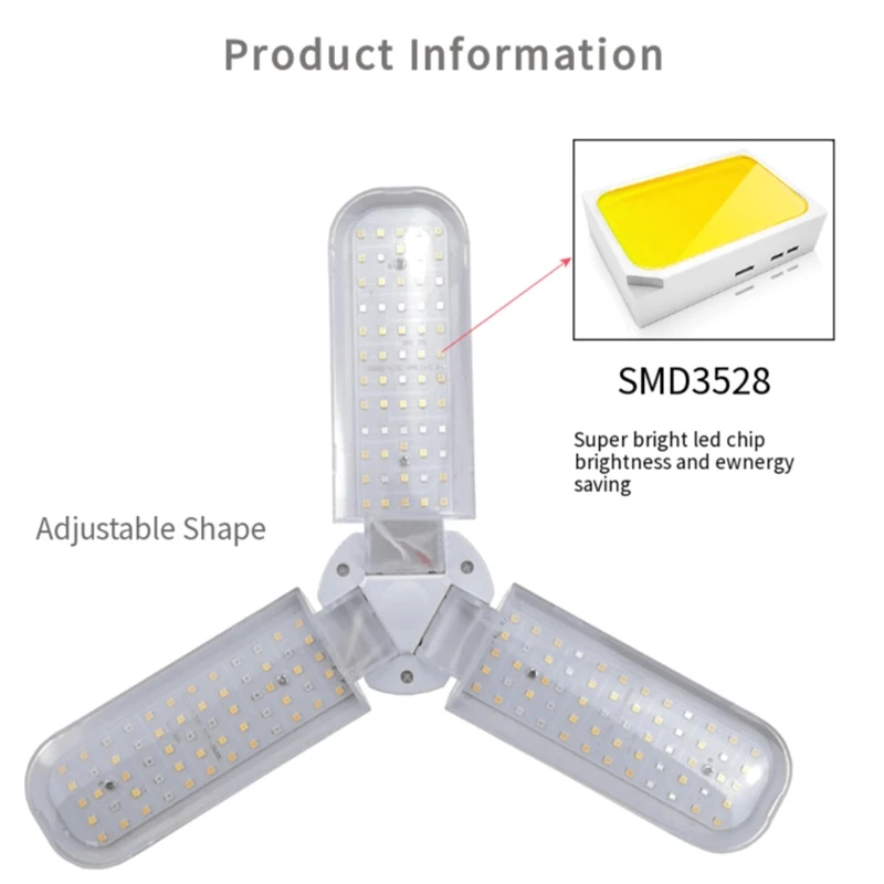 2021 New 24/36/48W LED Plant Growth Light 2/3/4 Leaf Folding Full Spectrum Lamp Phytolamp
2021 New 24/36/48W LED Plant Growth Light 2/3/4 Leaf Folding Full Spectrum Lamp Phytolamp