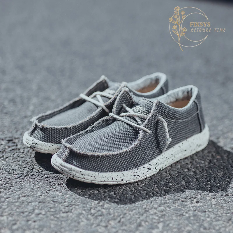 FIXSYS New Summer Men's Canvas Shoes Lightweight Breathable Casual Shoes Fashion Man Driving Shoes Outdoor Sneakers Big Size 48
FIXSYS New Summer Men's Canvas Shoes Lightweight Breathable Casual Shoes Fashion Man Driving Shoes Outdoor Sneakers Big Size 48