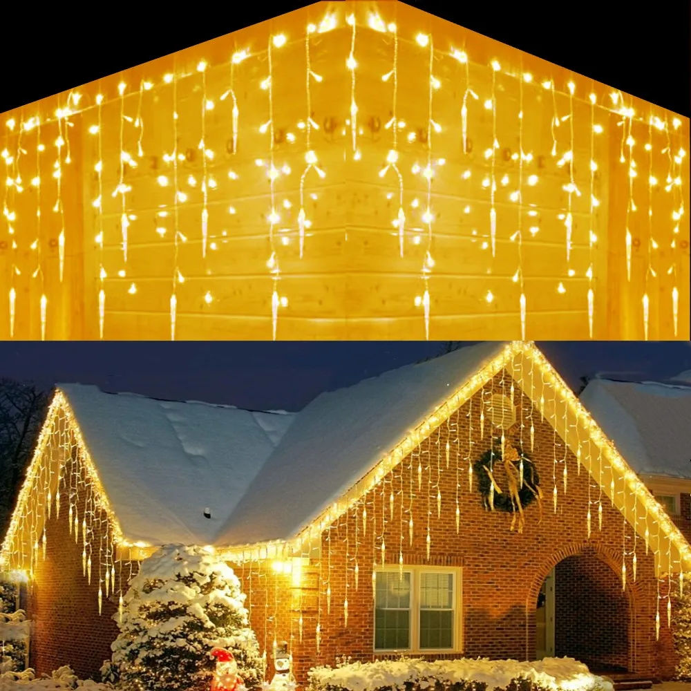 Christmas Decorations 2023 Garlands For New Year Decor House Outdoor Led Ice Cone Curtain Lights Droop 0.6/0.7/0.8M
Christmas Decorations 2023 Garlands For New Year Decor House Outdoor Led Ice Cone Curtain Lights Droop 0.6/0.7/0.8M