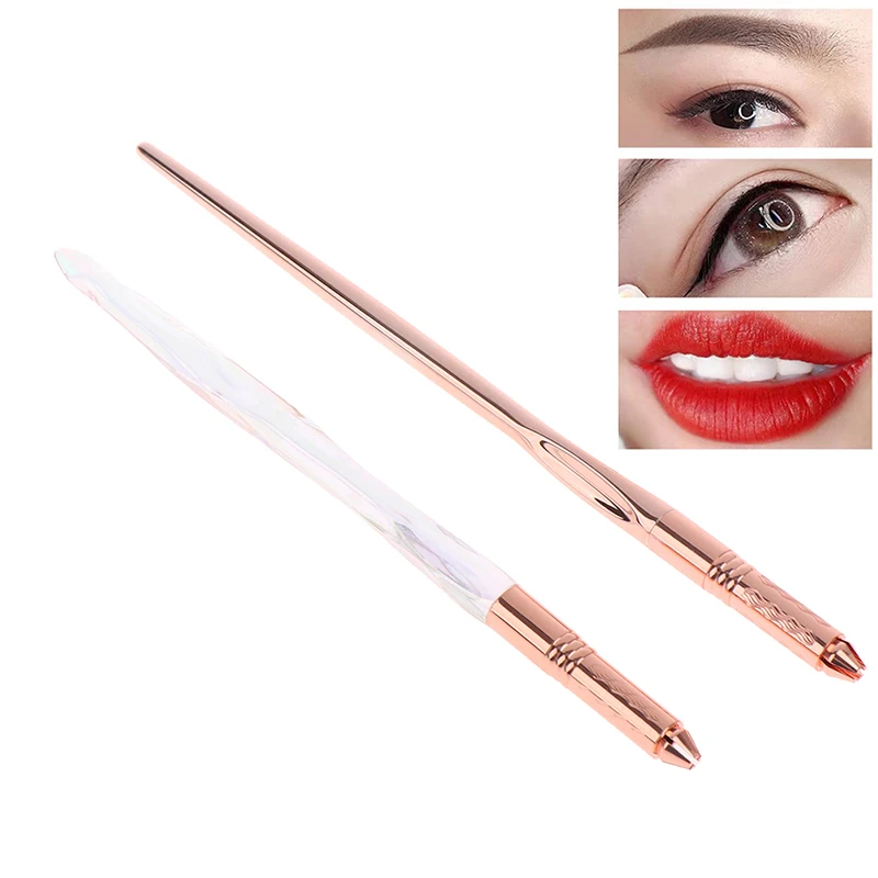 1pc Manual Glass Gold Microblading Permanent Makeup Manual Tattoo Fog Round Needle Pen Holder For Eye Liner Eyebrows Lips
1pc Manual Glass Gold Microblading Permanent Makeup Manual Tattoo Fog Round Needle Pen Holder For Eye Liner Eyebrows Lips