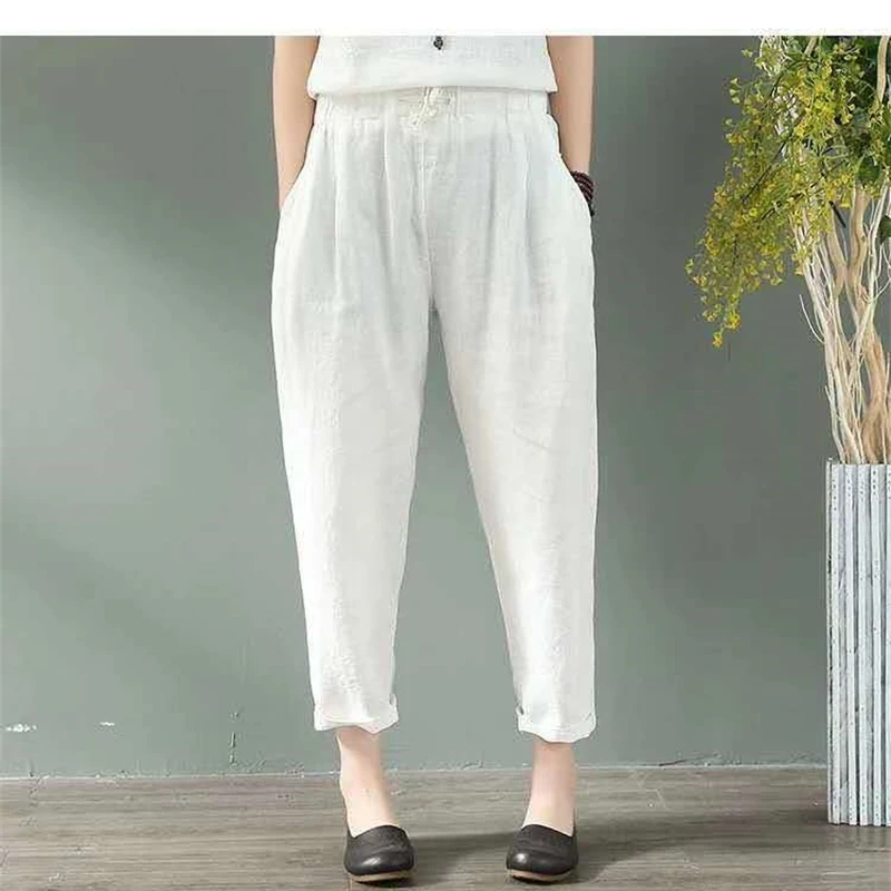 YOSICIL Loose straight solid button ladies pants High waist slim wrinkle causal woman pants Spring summer thin female trousers
YOSICIL Loose straight solid button ladies pants High waist slim wrinkle causal woman pants Spring summer thin female trousers