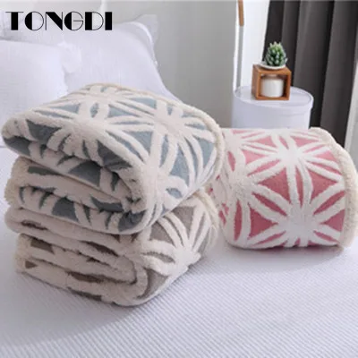 TONGDI Woolen Raschel Blanket Soft Thickened Heavy Warm Elegant Two-tiered Fleece Luxury For Cover Sofa Bed Bedspread Winter
TONGDI Woolen Raschel Blanket Soft Thickened Heavy Warm Elegant Two-tiered Fleece Luxury For Cover Sofa Bed Bedspread Winter