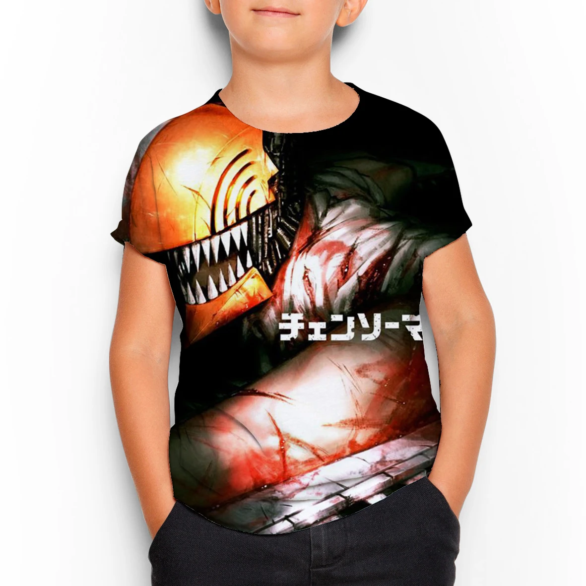 Chainsaw Man Print Boy Girl T Shirts 3D Anime Summer 2021 Children Clothing Childs Oversized T-shirt Short Sleeve Pullover Tops
Chainsaw Man Print Boy Girl T Shirts 3D Anime Summer 2021 Children Clothing Childs Oversized T-shirt Short Sleeve Pullover Tops