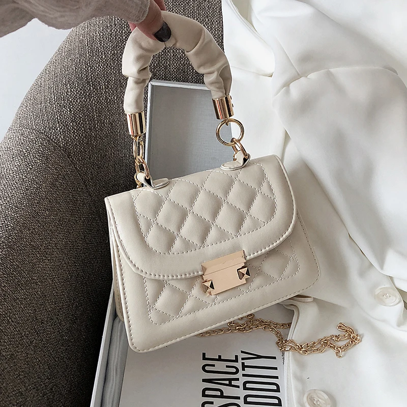 Mini Chain Simple PU Leather Tote Bags For Women 2021 Solid Color Lock Shoulder Handbags Female Travel Fashion Crossbody Bag
Mini Chain Simple PU Leather Tote Bags For Women 2021 Solid Color Lock Shoulder Handbags Female Travel Fashion Crossbody Bag