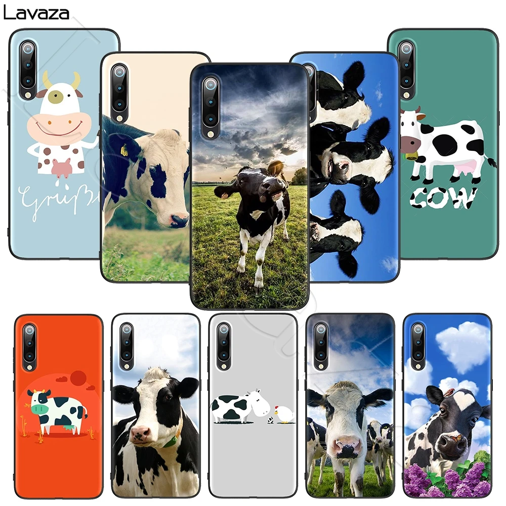 Мягкий чехол Lavaza в форме коровы для Xiaomi MI Redmi Poco X2 K30 Note 8T 10 6 8 9 9se A1 A2 A3 MAX 3 Lite Pro Plus f1 |