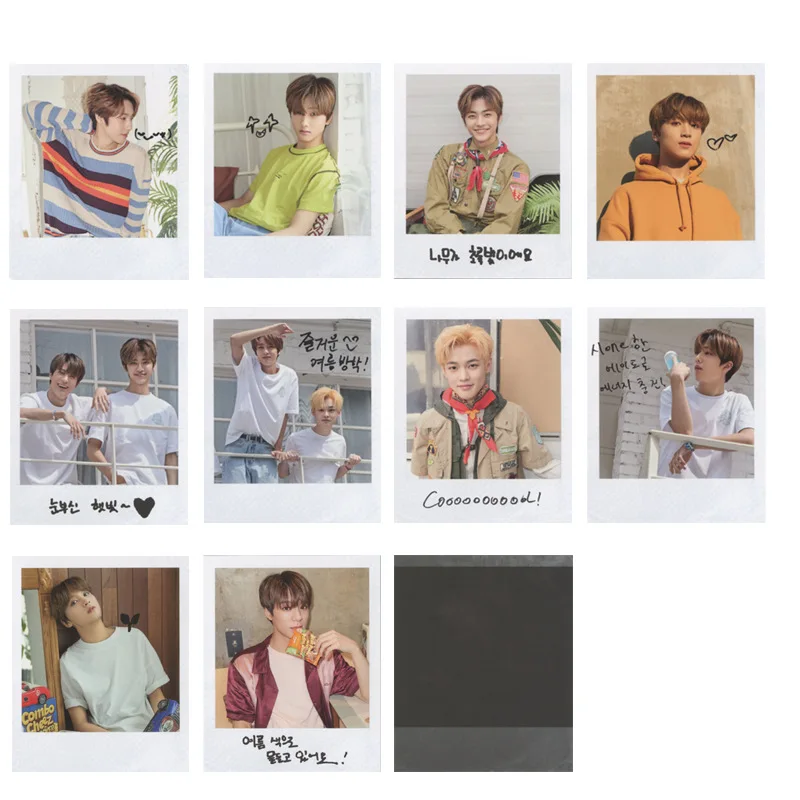 10 шт./компл. Kpop NCT 127 карточка для фотографий dream набор летнего отпуска альбом