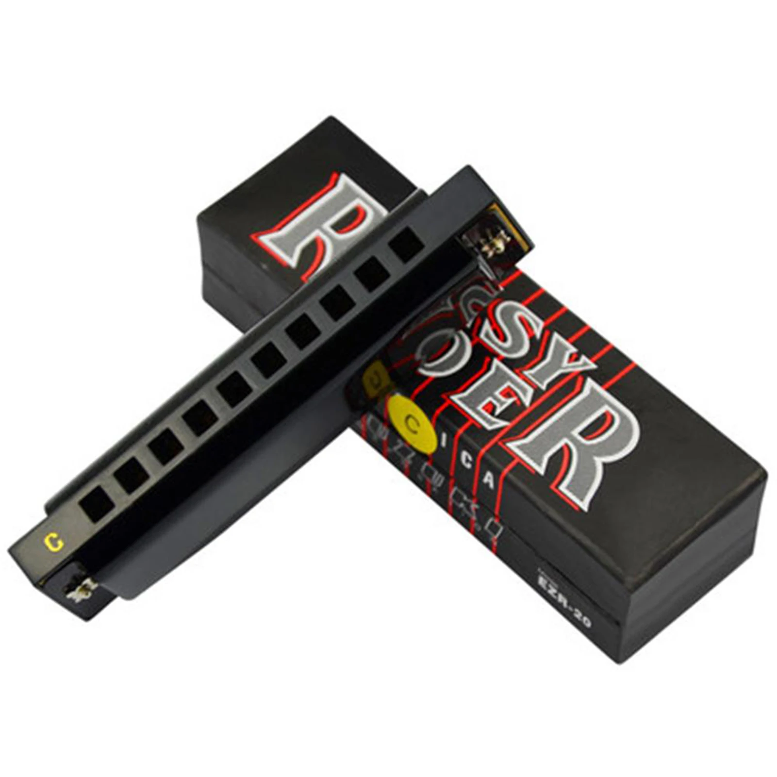 SUZUKI EZR-20 10 Holes 20 Tones Blues Diatonic Harmonica Key of C Mouth Organ Harmonica for Kid Beginners Professionals Students
SUZUKI EZR-20 10 Holes 20 Tones Blues Diatonic Harmonica Key of C Mouth Organ Harmonica for Kid Beginners Professionals Students