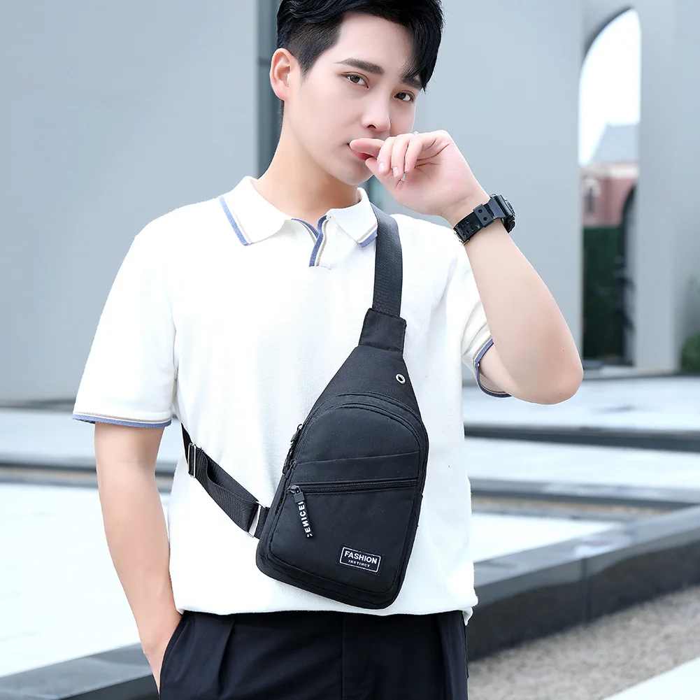 Solid Color Men Chest Bags Shopping Mobile Phone Shoulder Bag All Season Crossbody Bags Friends Presents Supplies
Solid Color Men Chest Bags Shopping Mobile Phone Shoulder Bag All Season Crossbody Bags Friends Presents Supplies