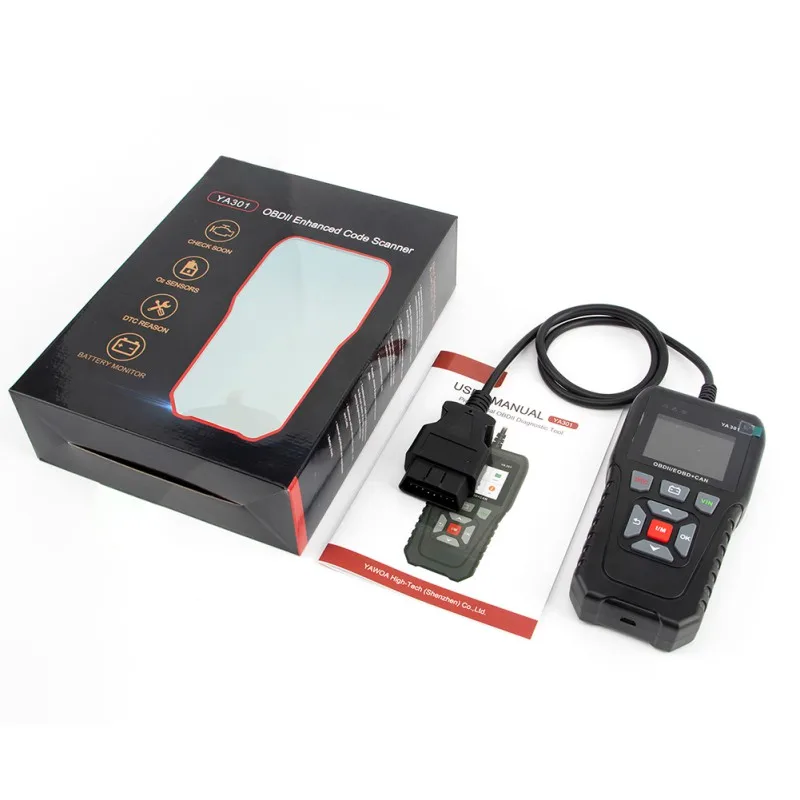 Update YA301 OBDII Code Reader Scanner Tool YA301 Support Battery Check PK OBD2 KW680 AL319 Diagnostic Tool Function Free
Update YA301 OBDII Code Reader Scanner Tool YA301 Support Battery Check PK OBD2 KW680 AL319 Diagnostic Tool Function Free