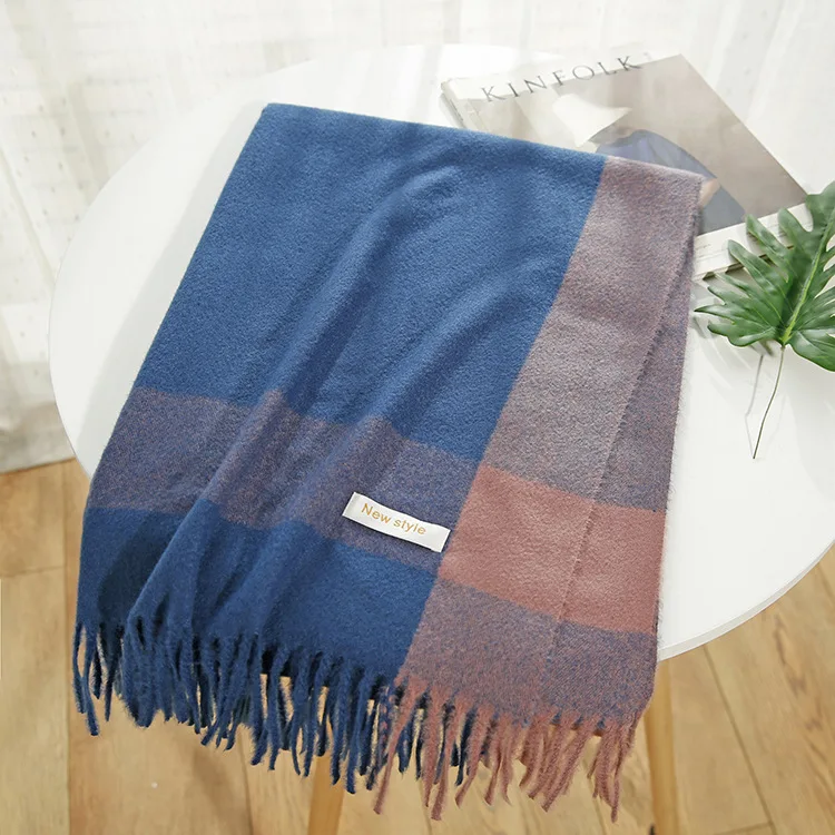 Autumn Spring Winter Plaid Wool Blend Scarf Tassels Female Cashmere Blend Muslim Hijab Shawls Kerchief Pashmina Muffler
Autumn Spring Winter Plaid Wool Blend Scarf Tassels Female Cashmere Blend Muslim Hijab Shawls Kerchief Pashmina Muffler