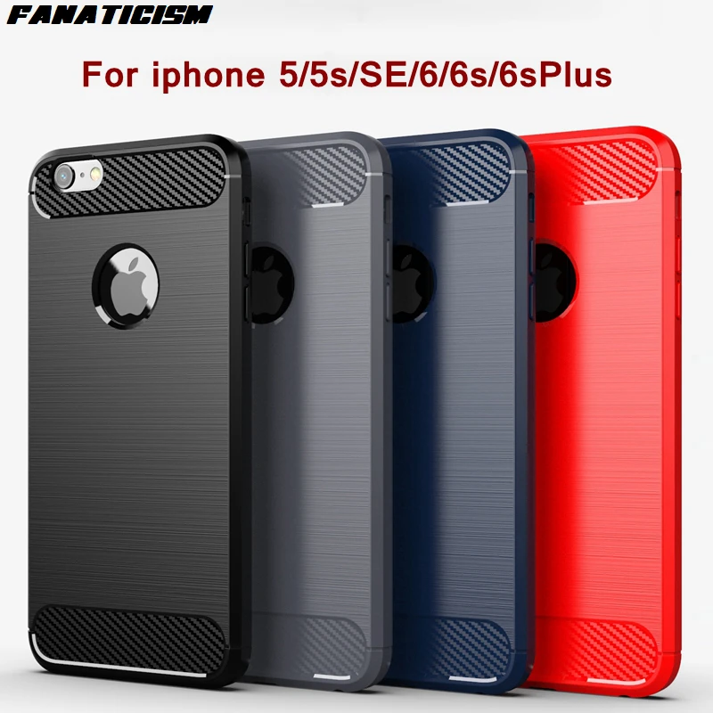 50pcs Luxury Carbon Fiber Silicone Phone Cases For IPhone 5s SE Iphone 6 6s Plus 6Plus Case Shockproof Soft TPU Back Cover
50pcs Luxury Carbon Fiber Silicone Phone Cases For IPhone 5s SE Iphone 6 6s Plus 6Plus Case Shockproof Soft TPU Back Cover