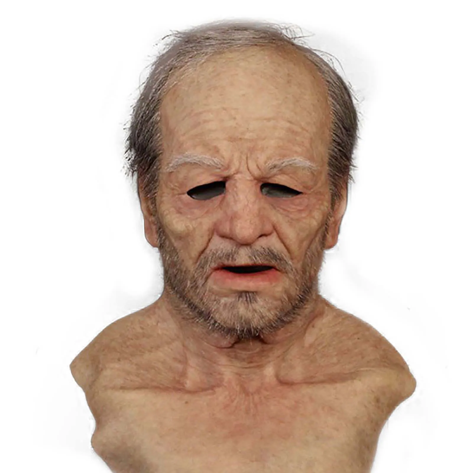 Halloween Party Old Man Mask Carnival Cosplay Party Toys Creepy Props Adult Toys Horror Full Face Mask Realistic Hood
Halloween Party Old Man Mask Carnival Cosplay Party Toys Creepy Props Adult Toys Horror Full Face Mask Realistic Hood