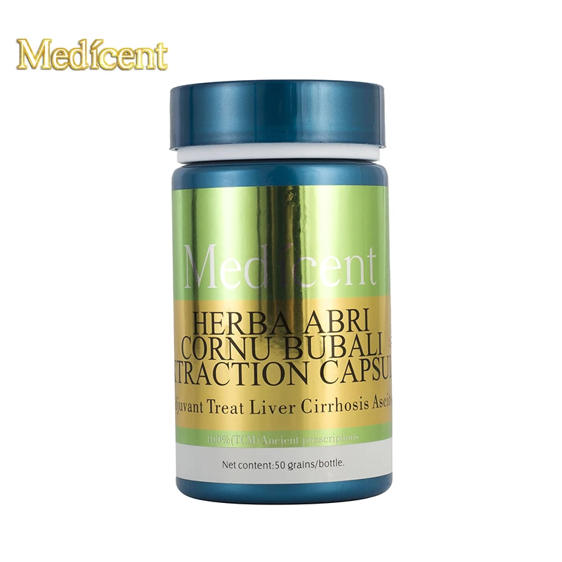 Medicent Herba Abri Cornu Bubali Extraction Capsule, Adjuvant Help Liver Cirrhosis Ascites, Help hepatitis A and B, 50 capsules
Medicent Herba Abri Cornu Bubali Extraction Capsule, Adjuvant Help Liver Cirrhosis Ascites, Help hepatitis A and B, 50 capsules