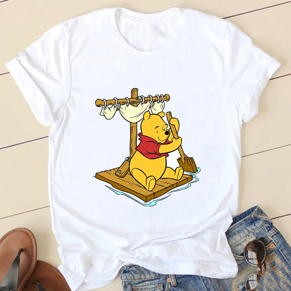 Disney Winnie Printed T-shirts THE POOH Tee Shirt Woman Cute Unisex Kawaii O-neck aesthetic clothes Couples Oversized T-shirt 
Disney Winnie Printed T-shirts THE POOH Tee Shirt Woman Cute Unisex Kawaii O-neck aesthetic clothes Couples Oversized T-shirt