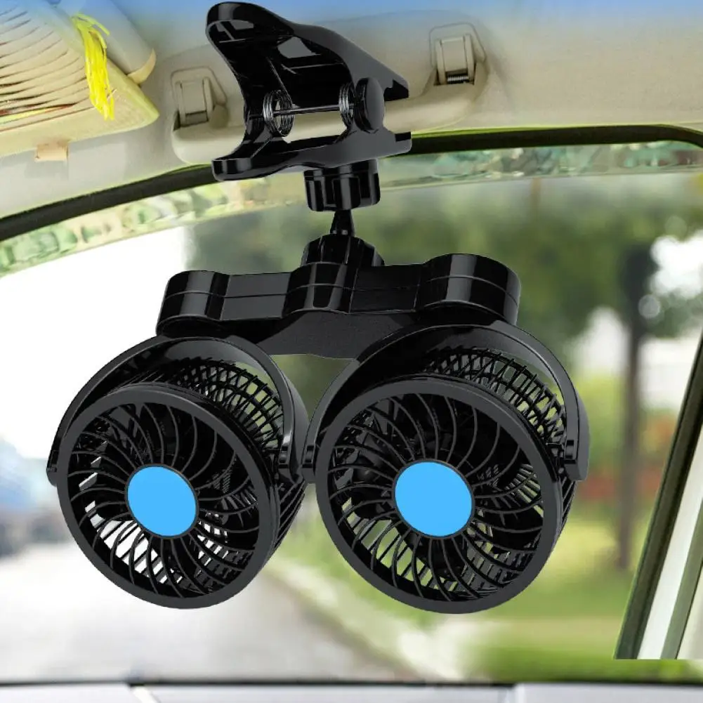 Summer 12V/24V Car Dual Fan Car Interior Accessories 360 Degrees-round Car Cooling Accessories Swing Fan Ventilation Board
Summer 12V/24V Car Dual Fan Car Interior Accessories 360 Degrees-round Car Cooling Accessories Swing Fan Ventilation Board