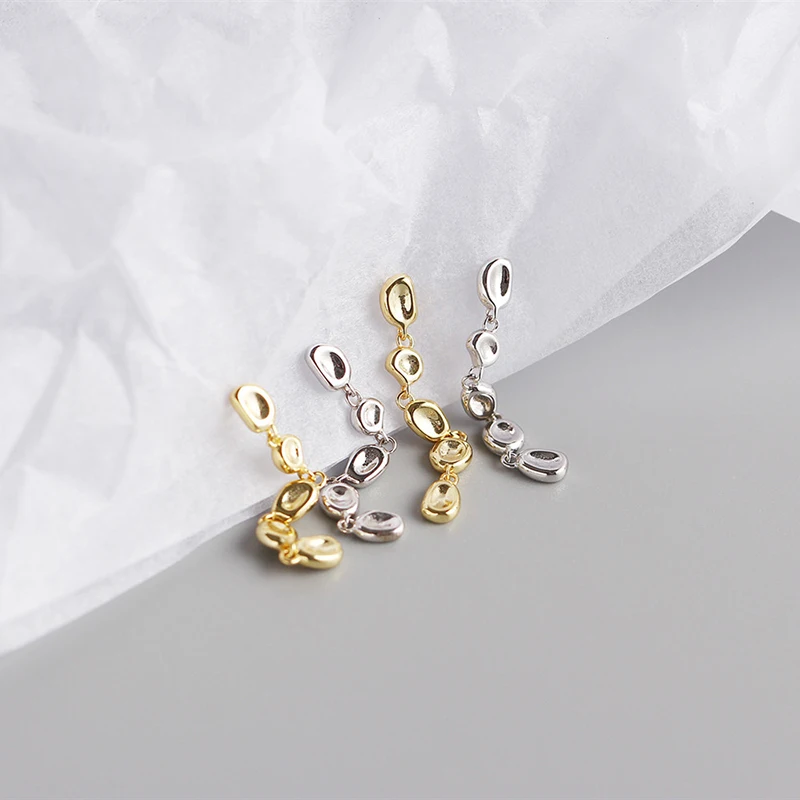 Aide 925 Sterling Silver Stud Earrings For Women Irregular Chain Tassel Piercing Earrings Earing Jewelry Pendientes Oorbellen
Aide 925 Sterling Silver Stud Earrings For Women Irregular Chain Tassel Piercing Earrings Earing Jewelry Pendientes Oorbellen