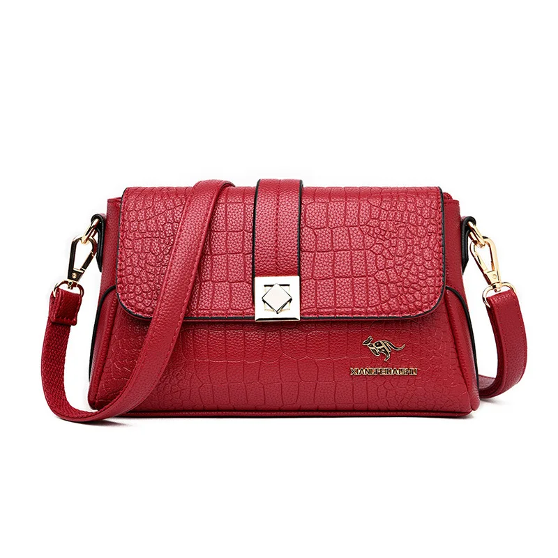 Fashion Alligator Leather Shoulder Crossbody Bags For Women Popular Women Messenger Bag luxury Women's Genuine Leather Handbags
Fashion Alligator Leather Shoulder Crossbody Bags For Women Popular Women Messenger Bag luxury Women's Genuine Leather Handbags