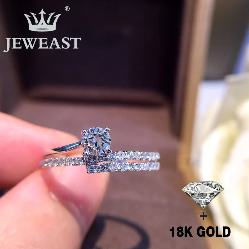 Natural Diamond 18K Gold Pure Gold Ring Beautiful Gemstone Ring Good Upscale Trendy Classic Party Fine Jewelry Hot Sell New 2019
Natural Diamond 18K Gold Pure Gold Ring Beautiful Gemstone Ring Good Upscale Trendy Classic Party Fine Jewelry Hot Sell New 2019
