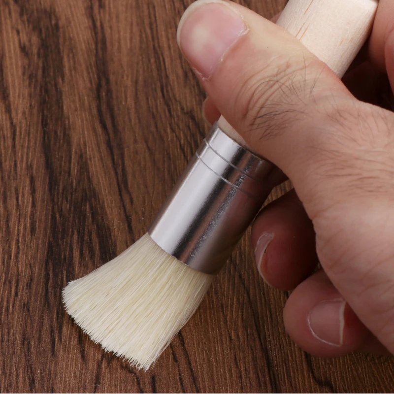 3Pcs Paint Brush Wooden Stencil Brush Hog Bristle, Paint Brushes Watercolour Brushes Acrylic Watercolor for Oil Painting
3Pcs Paint Brush Wooden Stencil Brush Hog Bristle, Paint Brushes Watercolour Brushes Acrylic Watercolor for Oil Painting