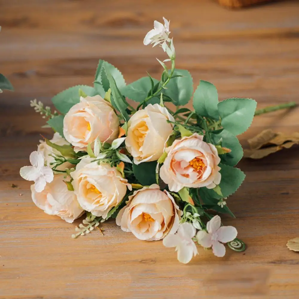 White Roses Artificial Flowers Peony High Quality For Wedding Decoration Bride Flowers Mariage Home Fake Bouquet F2Z4
White Roses Artificial Flowers Peony High Quality For Wedding Decoration Bride Flowers Mariage Home Fake Bouquet F2Z4