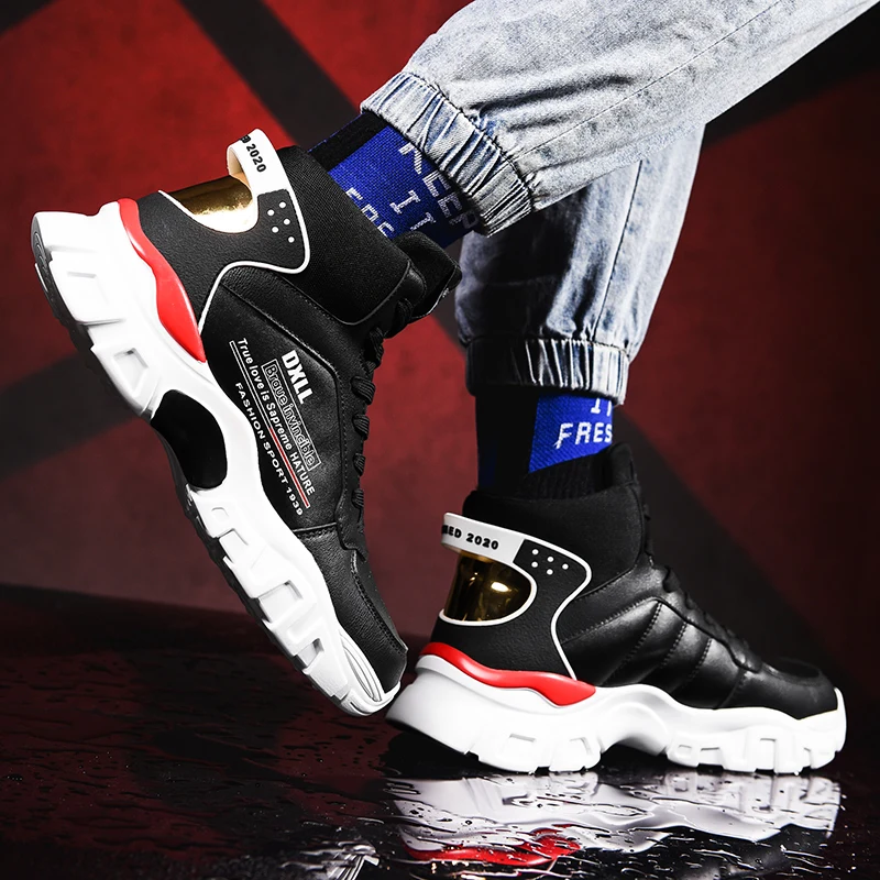 Brand Krasovki Men's Casual Shoes Fashion Man Sneakers Zapatillas Hombre Sport Footwears Breathable Lace Up High top Shoes 39-44
Brand Krasovki Men's Casual Shoes Fashion Man Sneakers Zapatillas Hombre Sport Footwears Breathable Lace Up High top Shoes 39-44