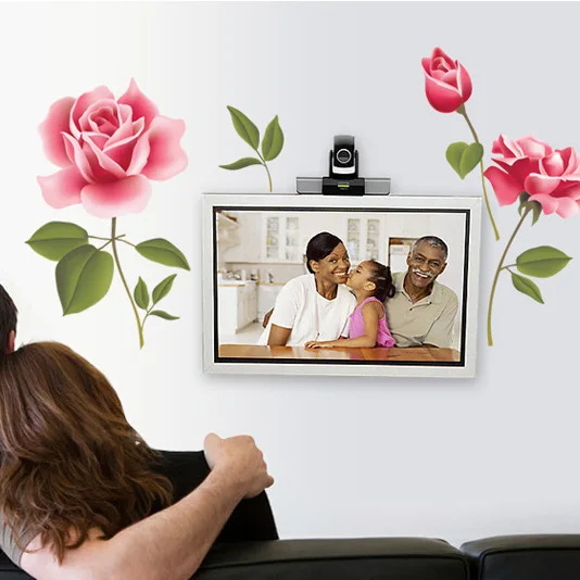 Love 3D Rose Flower Blossom Wall Stickers Living Room TV Decoration Wall Sticker Home Decor
Love 3D Rose Flower Blossom Wall Stickers Living Room TV Decoration Wall Sticker Home Decor