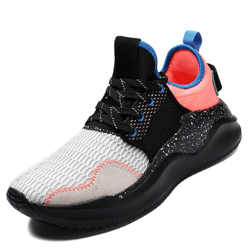2020 Summer New Mesh Upper Lightweight Breathable Fashion Black and White Splash-Ink College Style Increased Sports Men's Shoes
2020 Summer New Mesh Upper Lightweight Breathable Fashion Black and White Splash-Ink College Style Increased Sports Men's Shoes