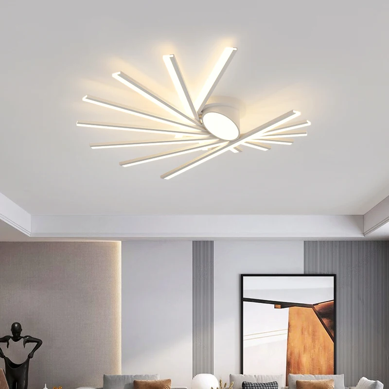 New simple and atmospheric living room lamp modern bedroom lamp Nordic fan-shaped lamp creative personality led ceiling lamp
New simple and atmospheric living room lamp modern bedroom lamp Nordic fan-shaped lamp creative personality led ceiling lamp