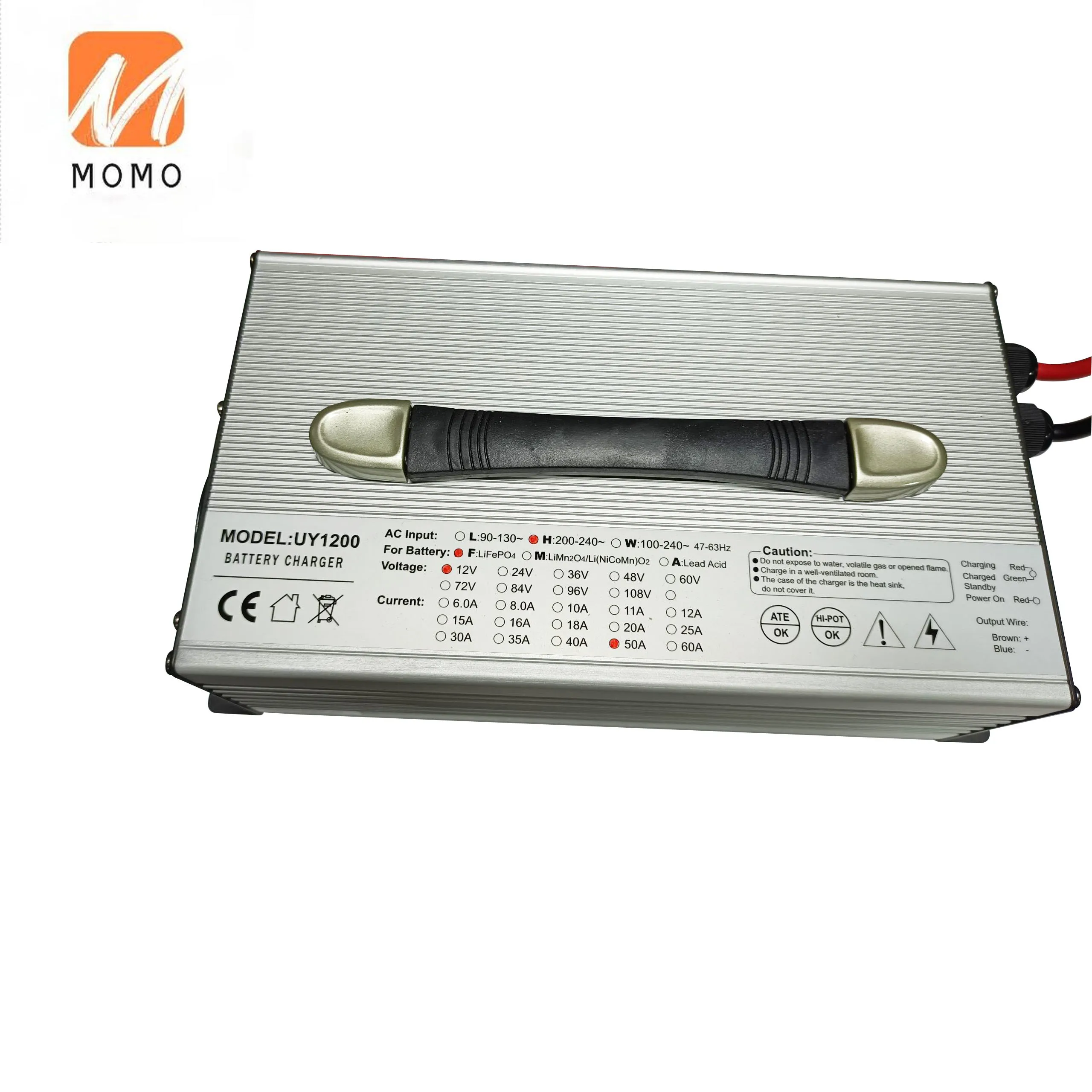 High Quality 1200W 12V 24V 36V 48V Lithium Battery Charger with 50A 35A 25A 20A 15A 12A 11A 10A 8A 6A Output
High Quality 1200W 12V 24V 36V 48V Lithium Battery Charger with 50A 35A 25A 20A 15A 12A 11A 10A 8A 6A Output