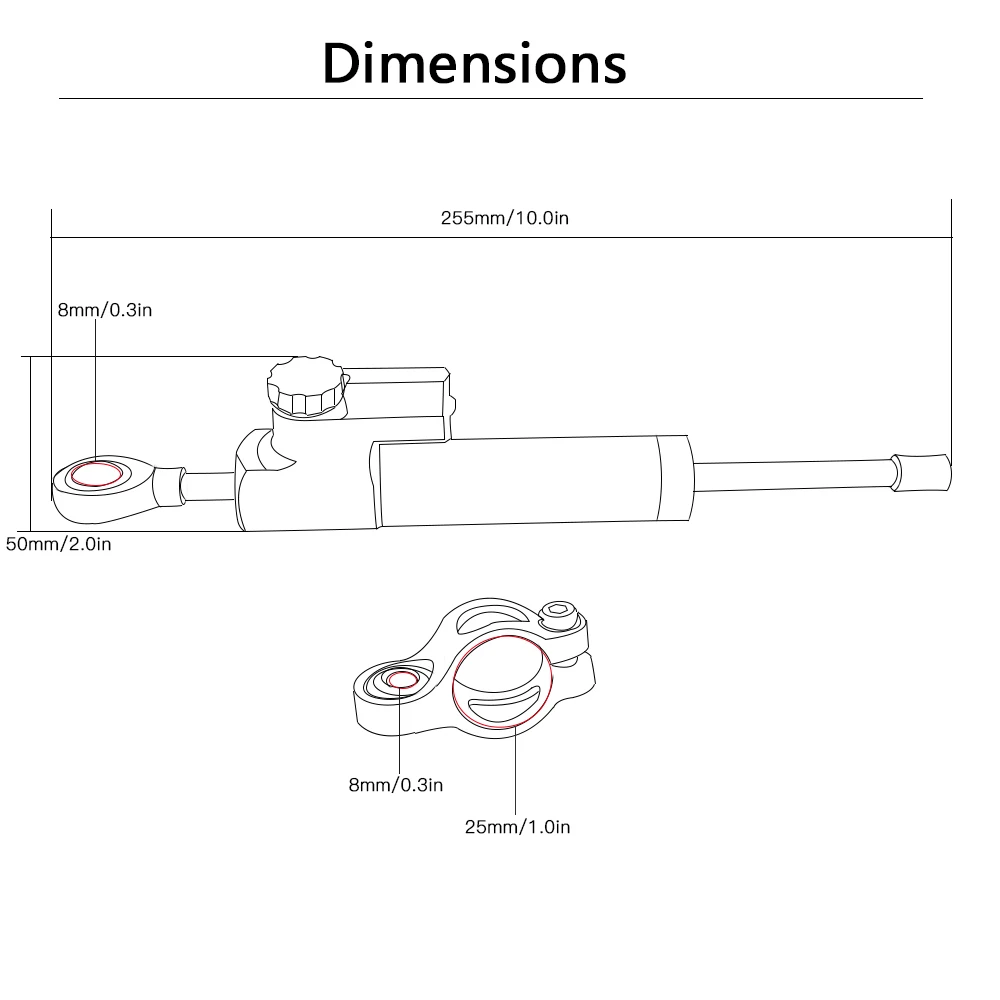 Moto CNC Motorcycle Steering Damper Stabilizer Linear Reversed Safety Control Over For BMW F650 GS F650GS F 650 GS
Moto CNC Motorcycle Steering Damper Stabilizer Linear Reversed Safety Control Over For BMW F650 GS F650GS F 650 GS