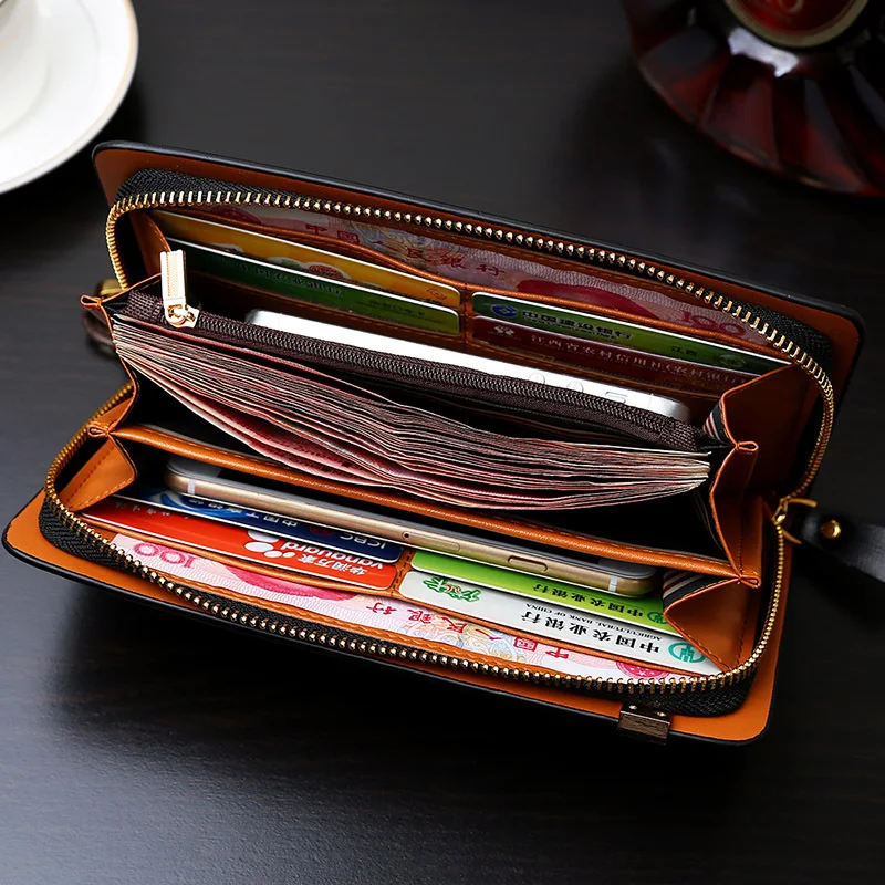 wallet man's Luxury clutch man long wristlet phone wallet for leather male clutch business card holder brand portafoglio uomo
wallet man's Luxury clutch man long wristlet phone wallet for leather male clutch business card holder brand portafoglio uomo