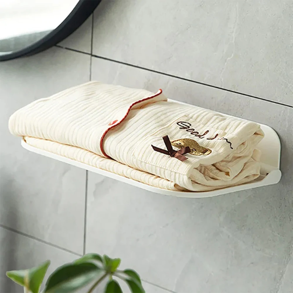 Foldable Shelf Shelf Free Perforation Household Wall-mounted Kitchen Bathroom Shelf Wall-Mounted Storage Towel Storage
Foldable Shelf Shelf Free Perforation Household Wall-mounted Kitchen Bathroom Shelf Wall-Mounted Storage Towel Storage
