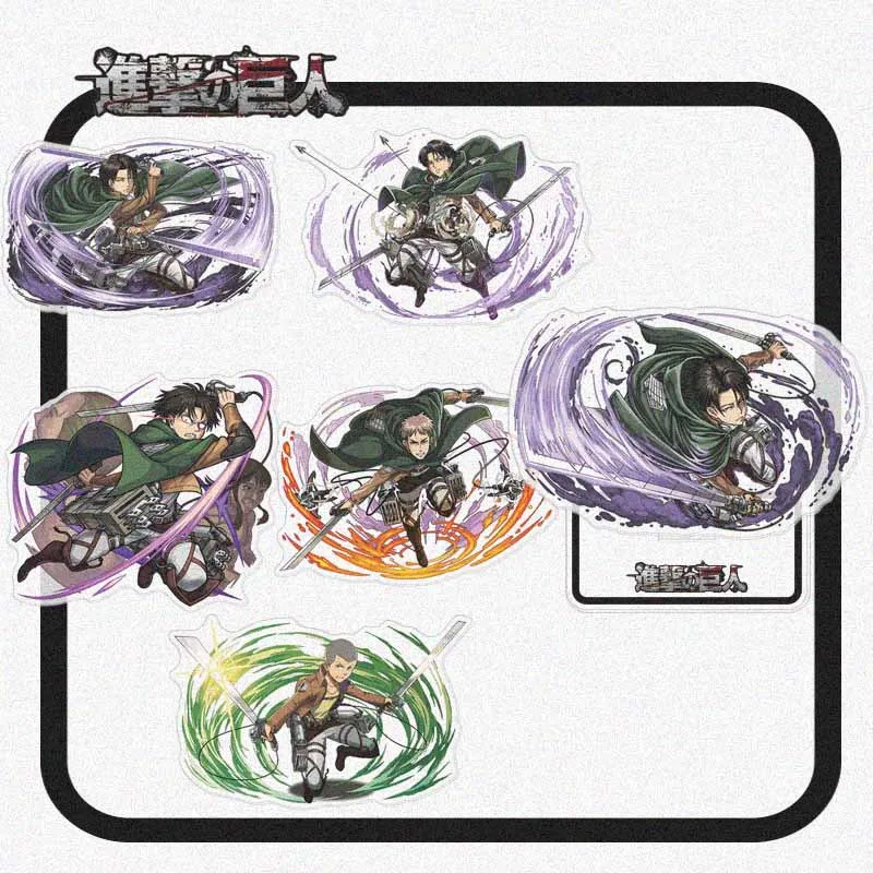 Attack On Titan Hot Cartoon Figure Acrylic Stand Model Toy Levi Ackerman Action Figures Decoration Anime Lovers Birthday Gift
Attack On Titan Hot Cartoon Figure Acrylic Stand Model Toy Levi Ackerman Action Figures Decoration Anime Lovers Birthday Gift