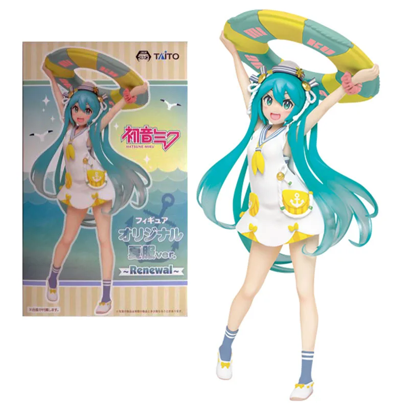 Taito Hatsune Summer Wear Miku Sailor Suit Garage Kit Pvc Assembly Model Western Animiation Action Figure Kids Toys
Taito Hatsune Summer Wear Miku Sailor Suit Garage Kit Pvc Assembly Model Western Animiation Action Figure Kids Toys