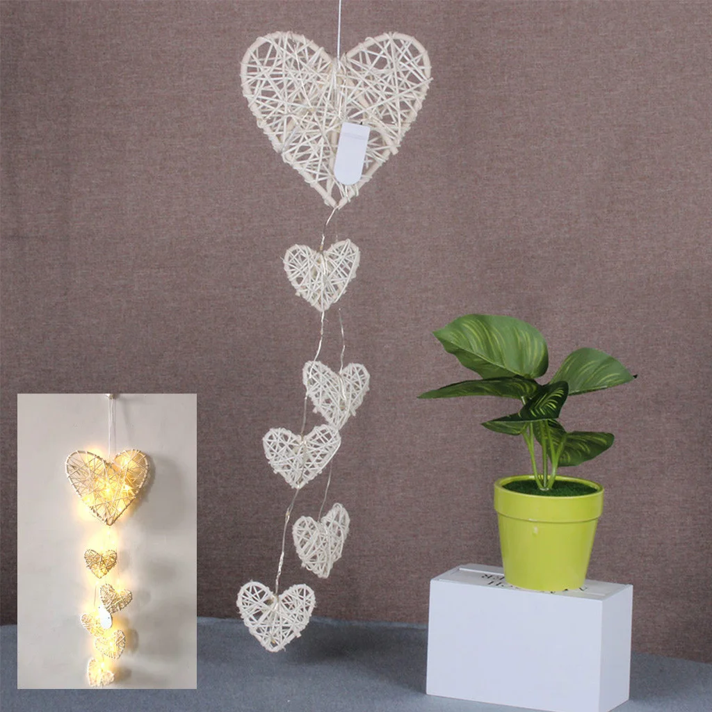 Wooden Rattan Heart-shaped Wind Chime Room Hanging Night Light Charm Decor High Quality Gift
Wooden Rattan Heart-shaped Wind Chime Room Hanging Night Light Charm Decor High Quality Gift