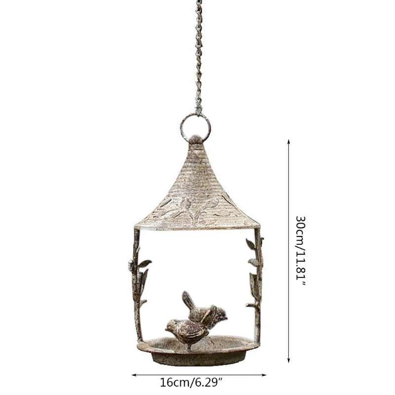 Parrot Bird Feeder Metal Home Garden Decor Retro Rustic Vintage Weathered Country Handmade Bird Feeder
Parrot Bird Feeder Metal Home Garden Decor Retro Rustic Vintage Weathered Country Handmade Bird Feeder