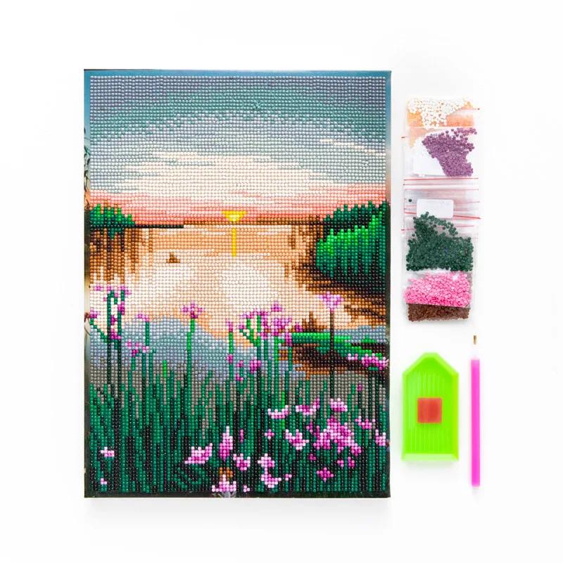 5D DIY Diamond Painting Full round Flowers Picture Diamond Embroidery Cross Stitch Kit Landscape Sticker No frame required
5D DIY Diamond Painting Full round Flowers Picture Diamond Embroidery Cross Stitch Kit Landscape Sticker No frame required