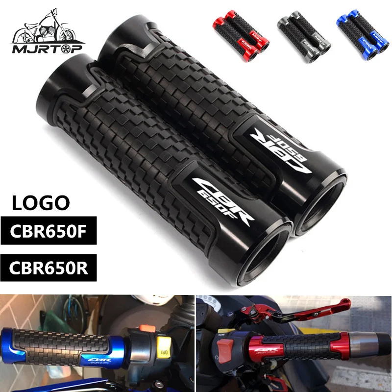 CNC Aluminum Universal 7/8"22mm For HONDA CBR650R CBR650 F CBR 650R/650F Anti-Slip Rubber Handlebar Handle Bar Grip Hand Grips
CNC Aluminum Universal 7/8"22mm For HONDA CBR650R CBR650 F CBR 650R/650F Anti-Slip Rubber Handlebar Handle Bar Grip Hand Grips